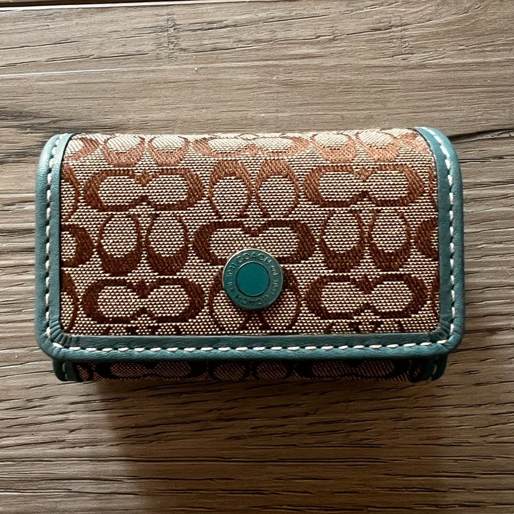 Coach mini travel case